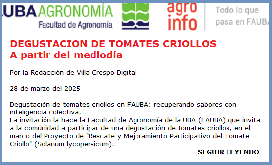 DEGUSTACION DE TOMATES